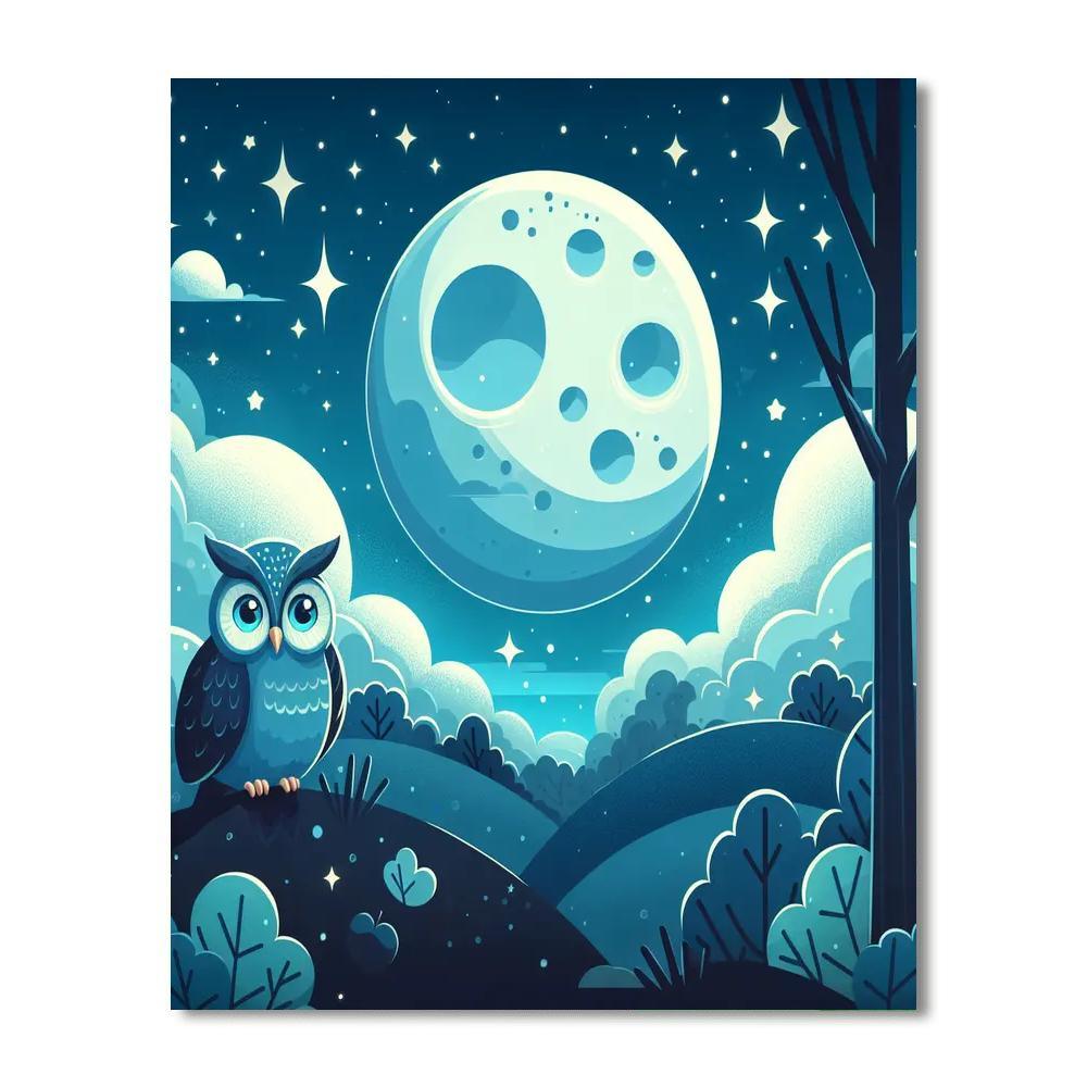 Starry Night Adventures Paint By Numbers Art