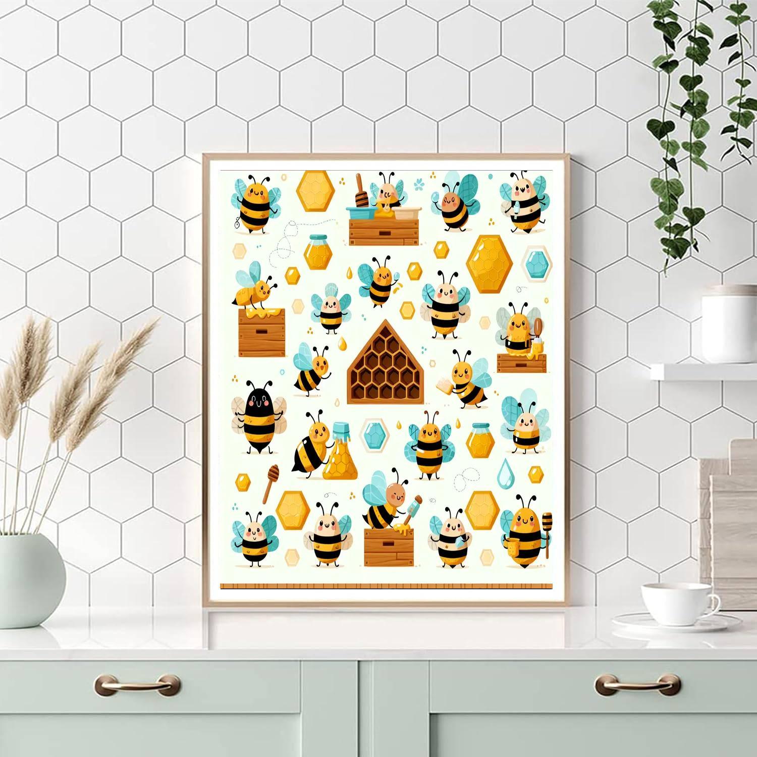 Harmonious Hive Paint By Color