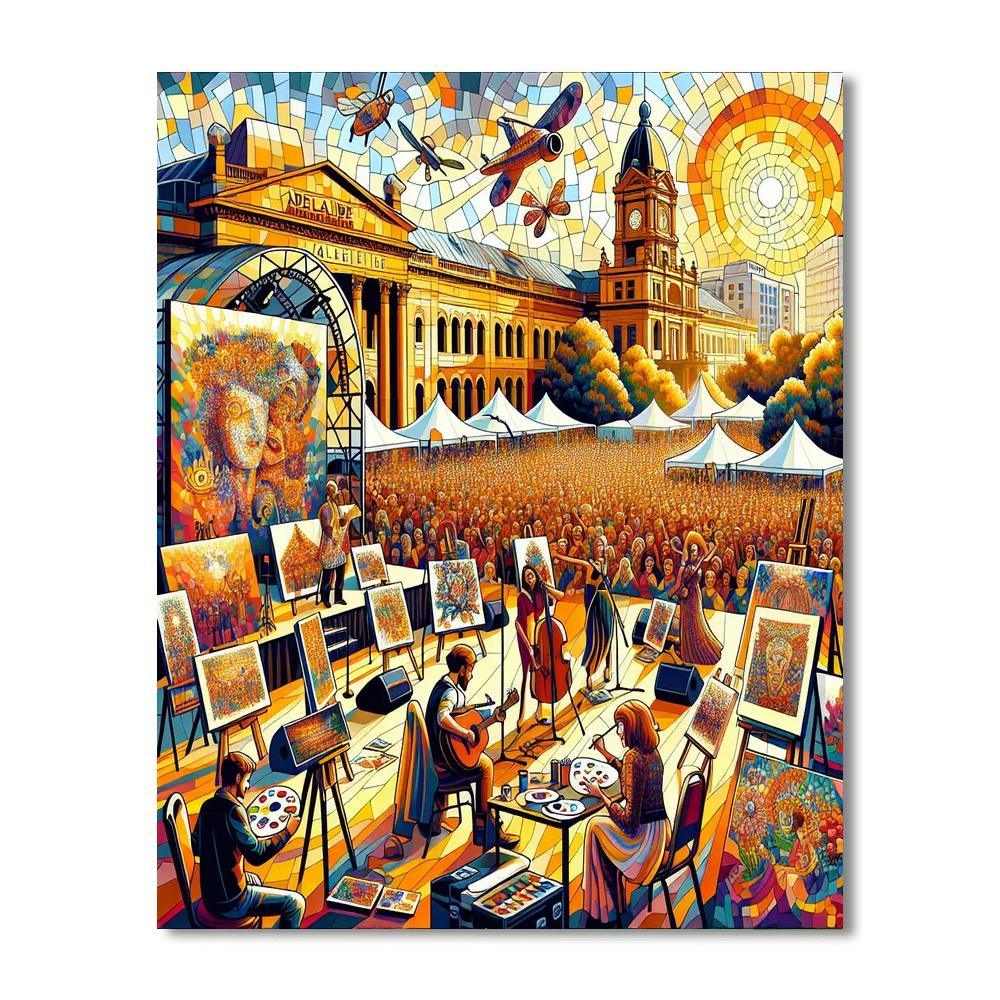 Adelaide Festival - Australia Paint By Numbers