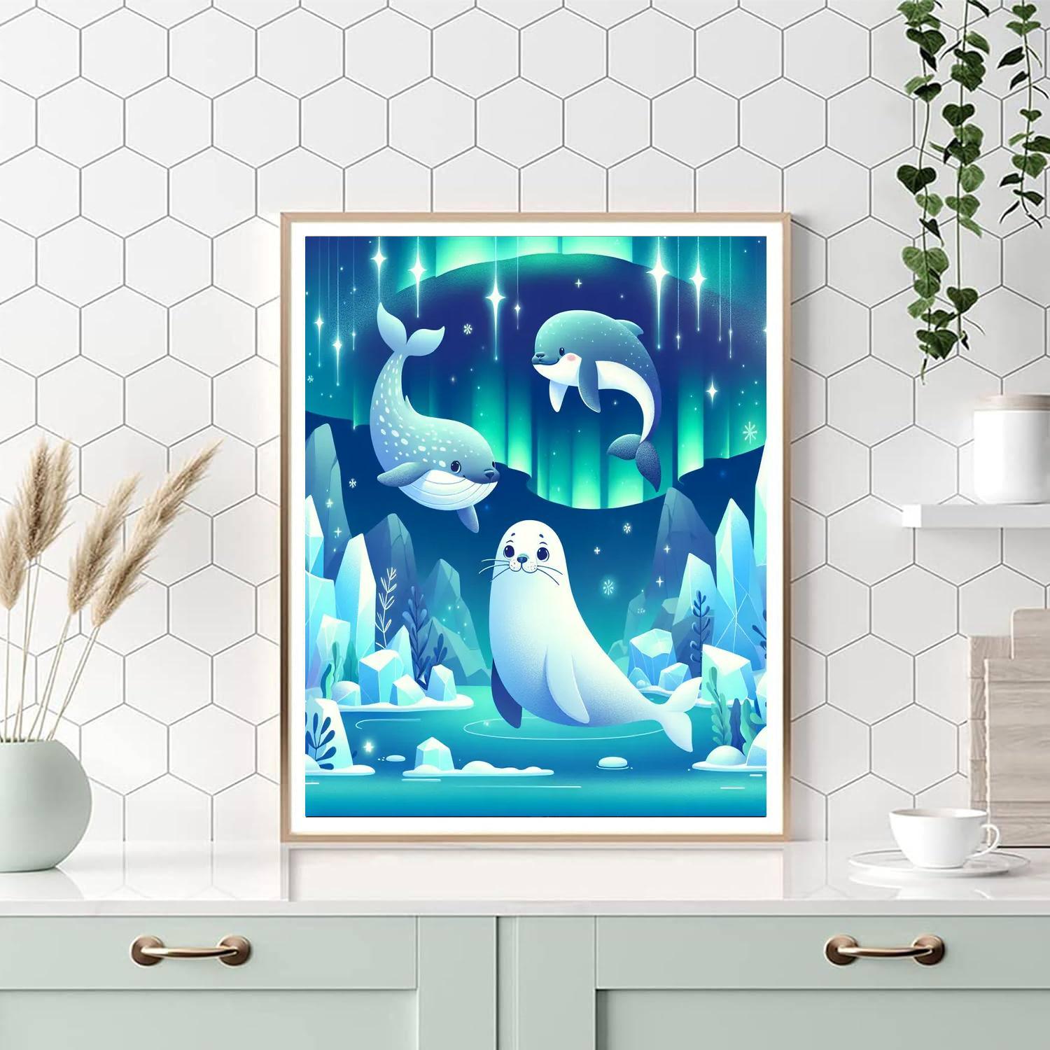 Polar Night Symphony Paint By Color