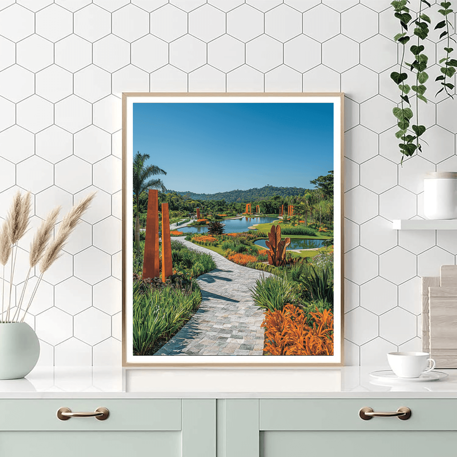 Inhotim - Brumadinho, Brazil Numbered Painting Kits