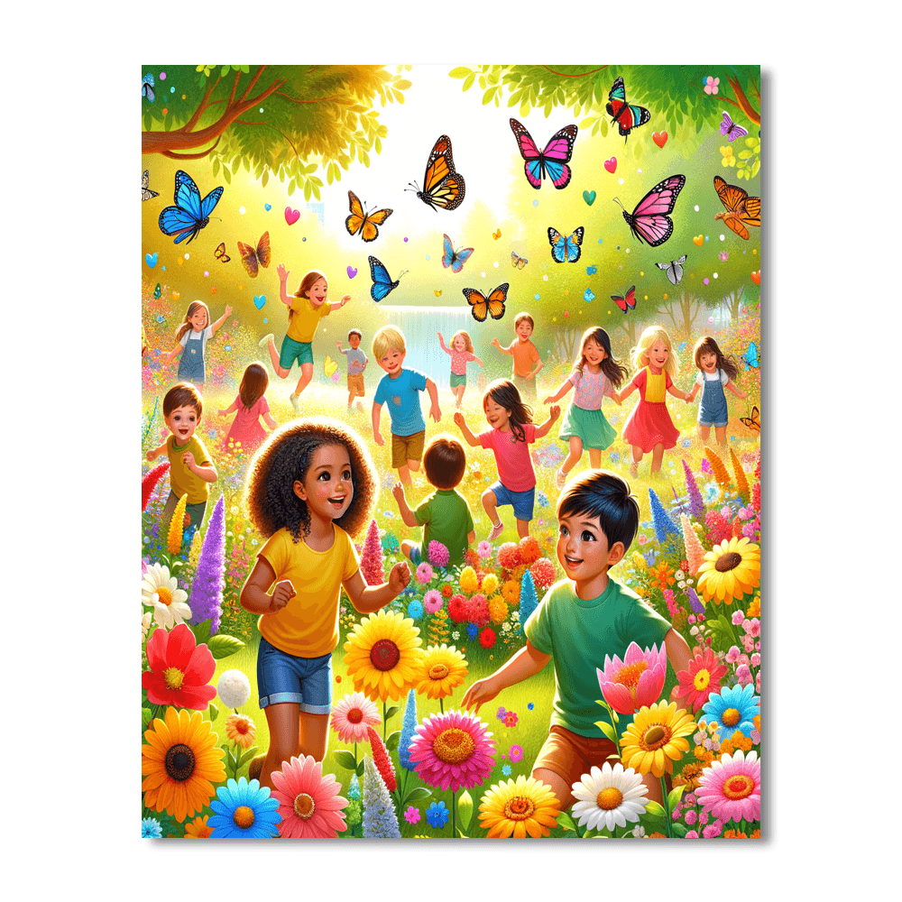 Breezy Summer Days Painting Number Kit