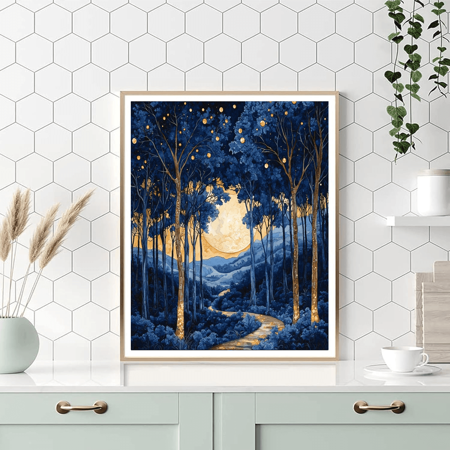 Dante Gabriel Rossetti Inspired Enchanted Woods  Paint By Numbers
