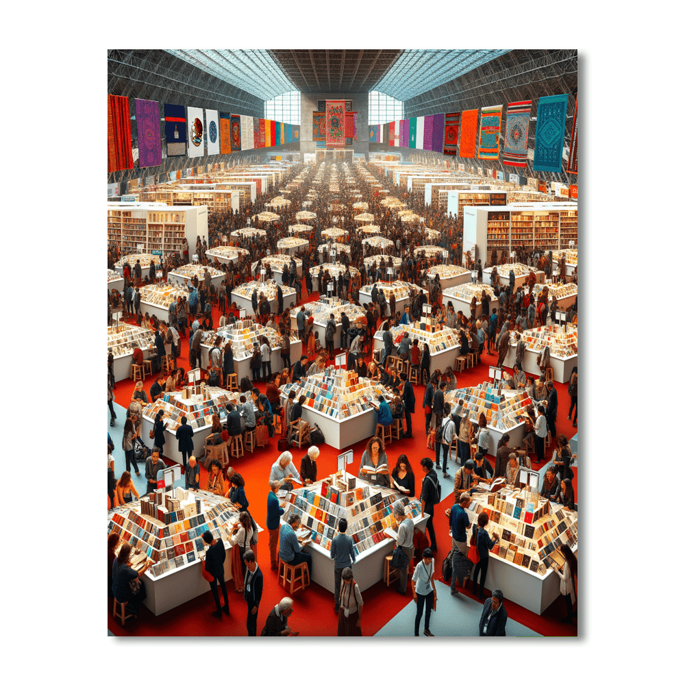 Feria Internacional Del Libro Paint By Numbers Kits