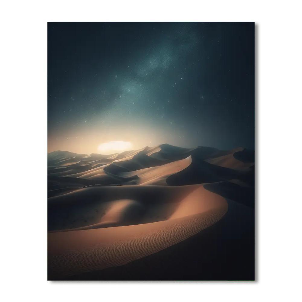 Starry Desert Dreams Paint By Numbers Kits
