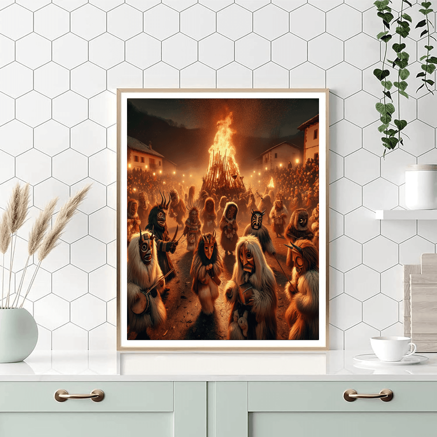 Busójárás - Hungary Paint By Numbers Art