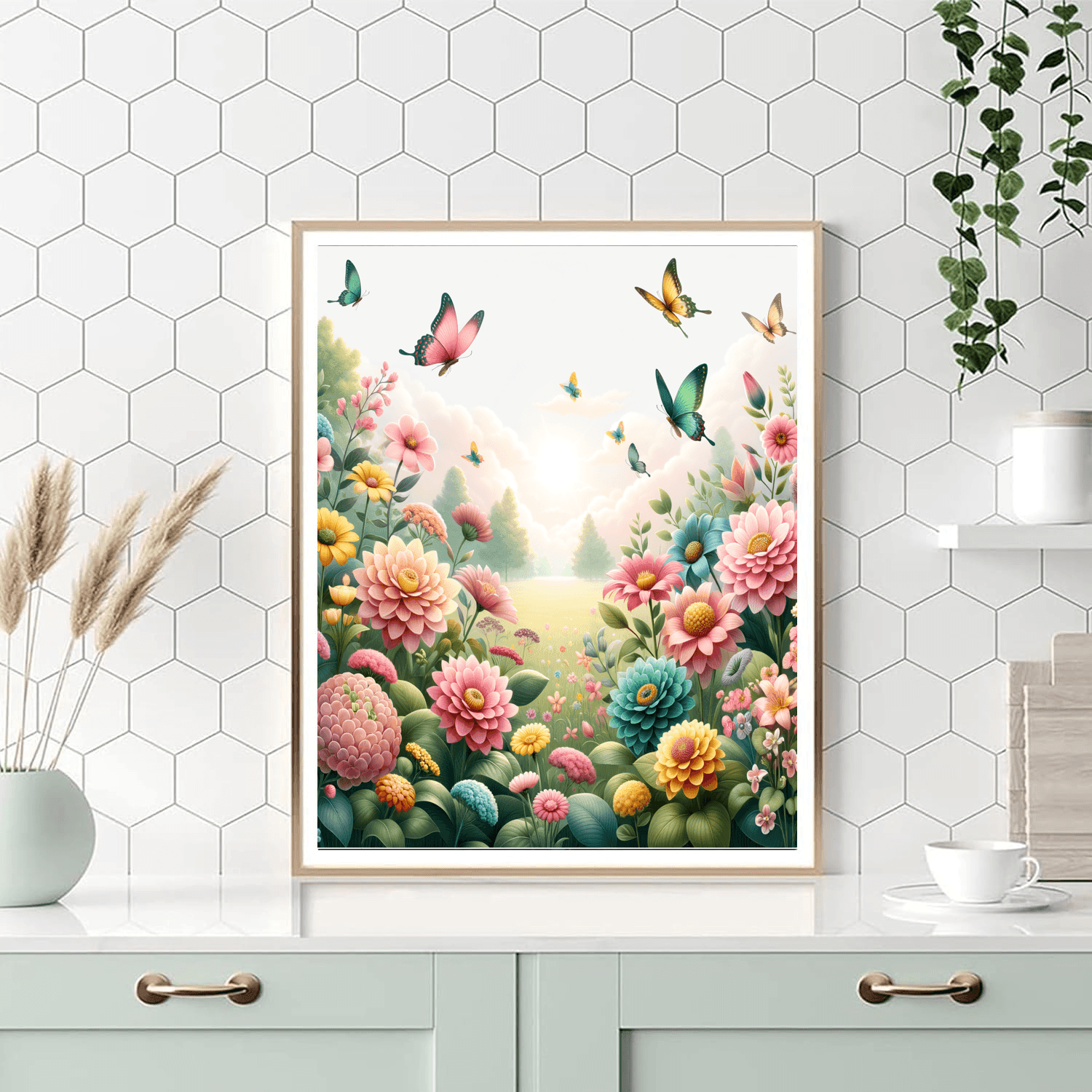 Sweet Dreams Of Butterflies Painting Number Kit