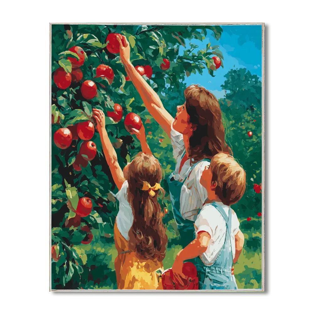 Joy In The Orchard DIY Paint By Numbers