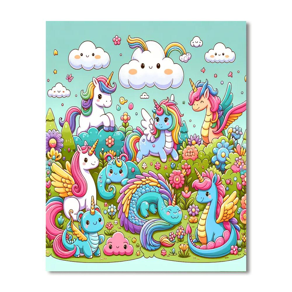 My Magical Pet Numbered Painting Kits