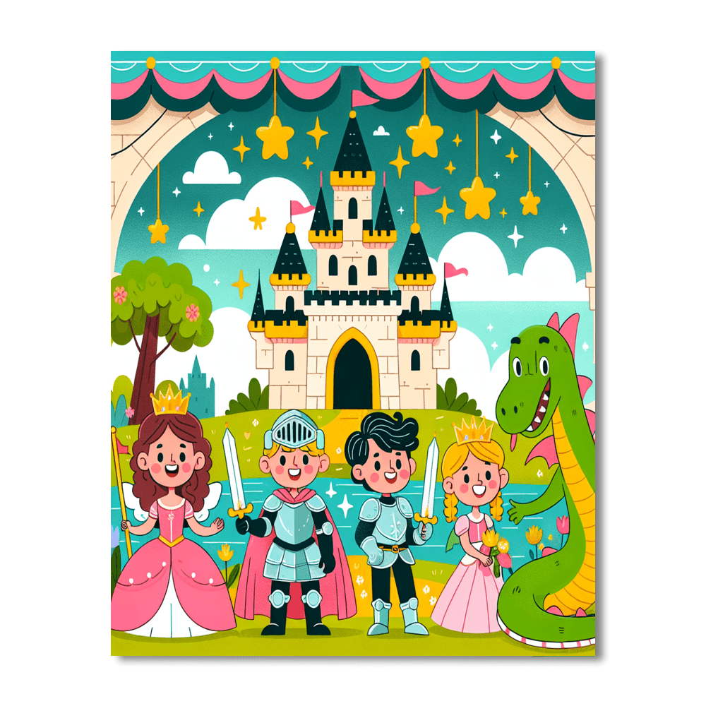 Fairytale Adventures Painting By Numbers Kit