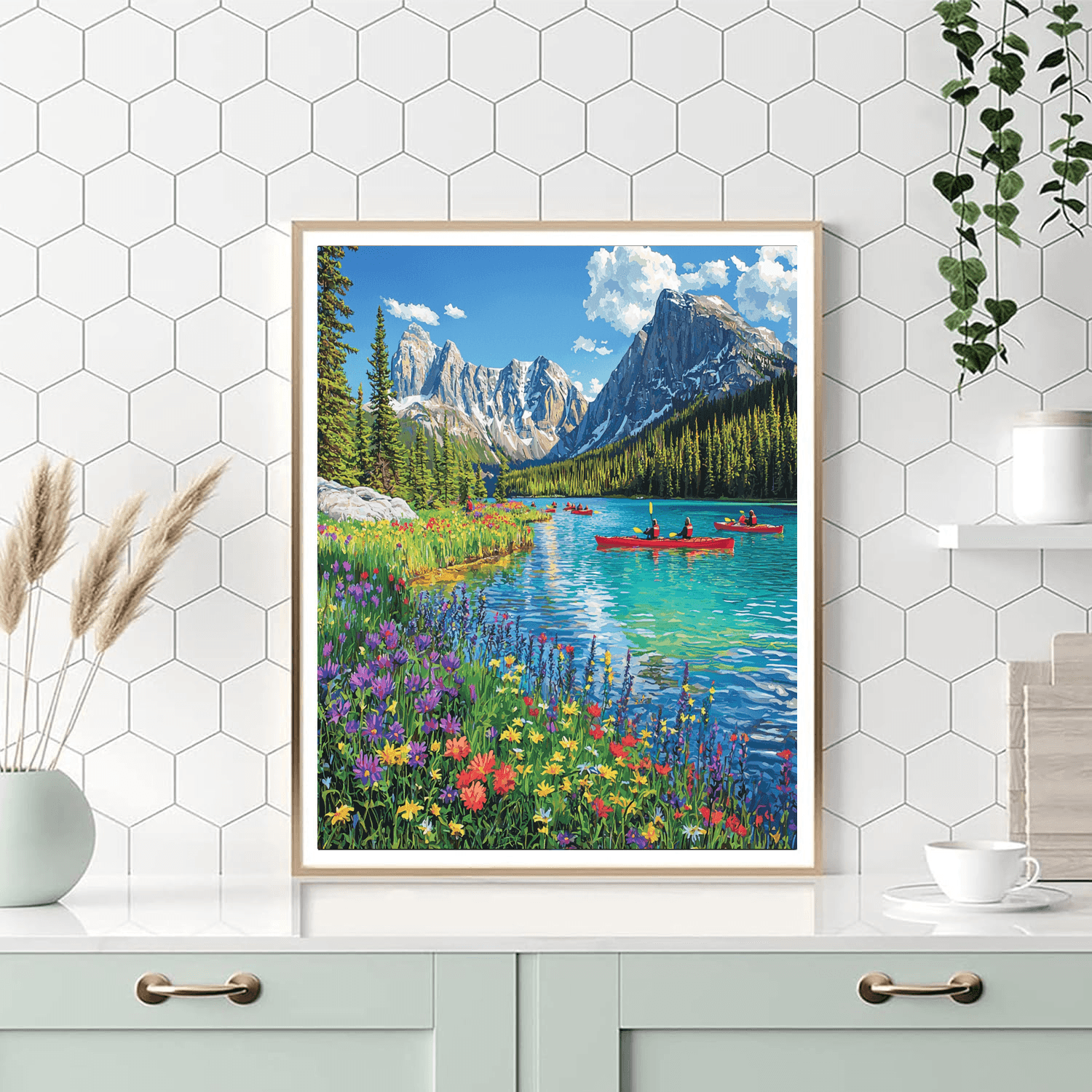 Emerald Lake Paint By Numbers Kits