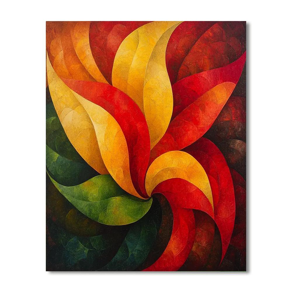 Frida Kahlo Inspired Emotional Symphony  Painting Number Kit