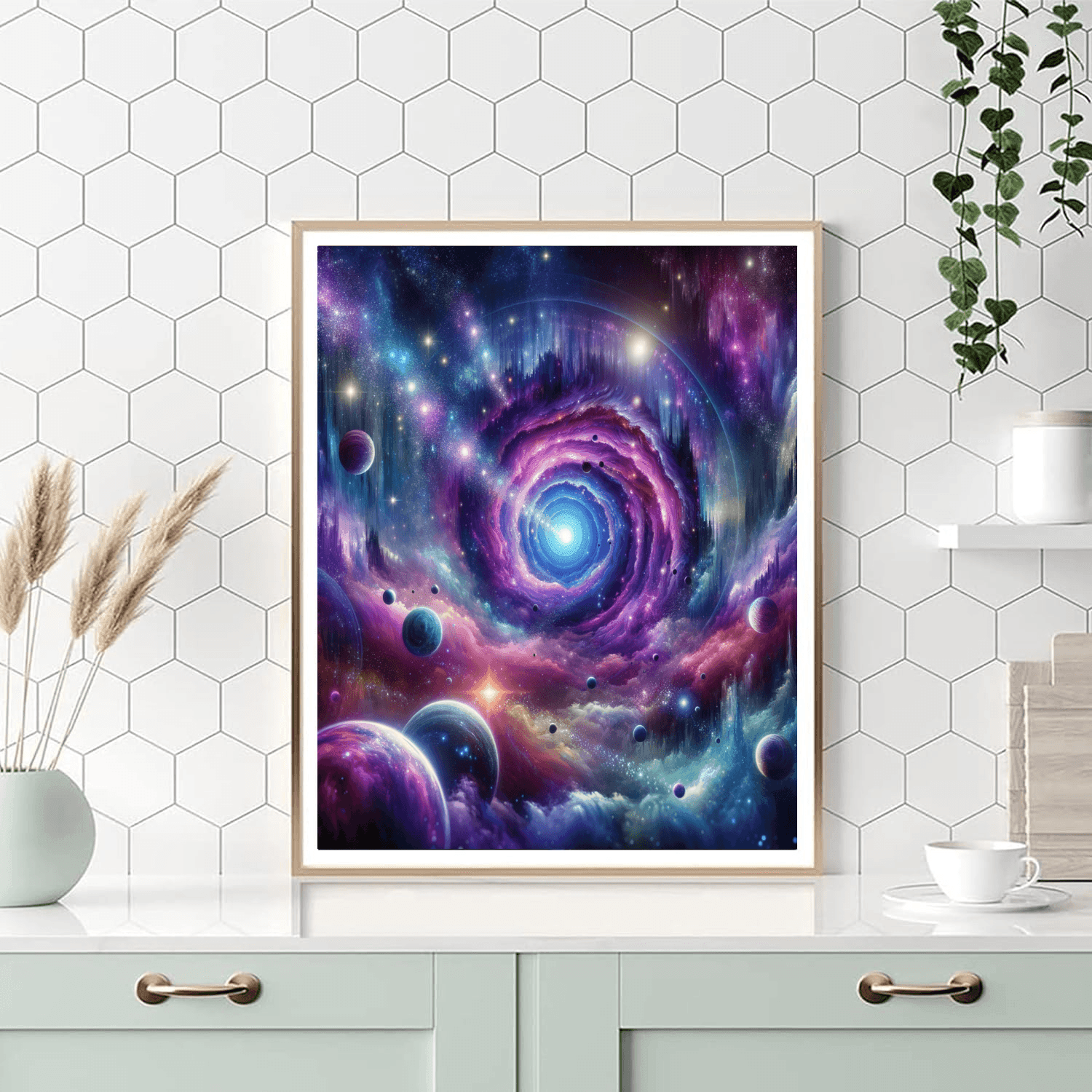 Galactic Portal Painting By Numbers Kit