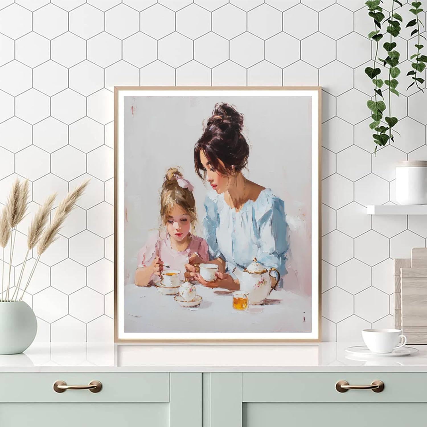 Afternoon Tea Reverie Paint By Color