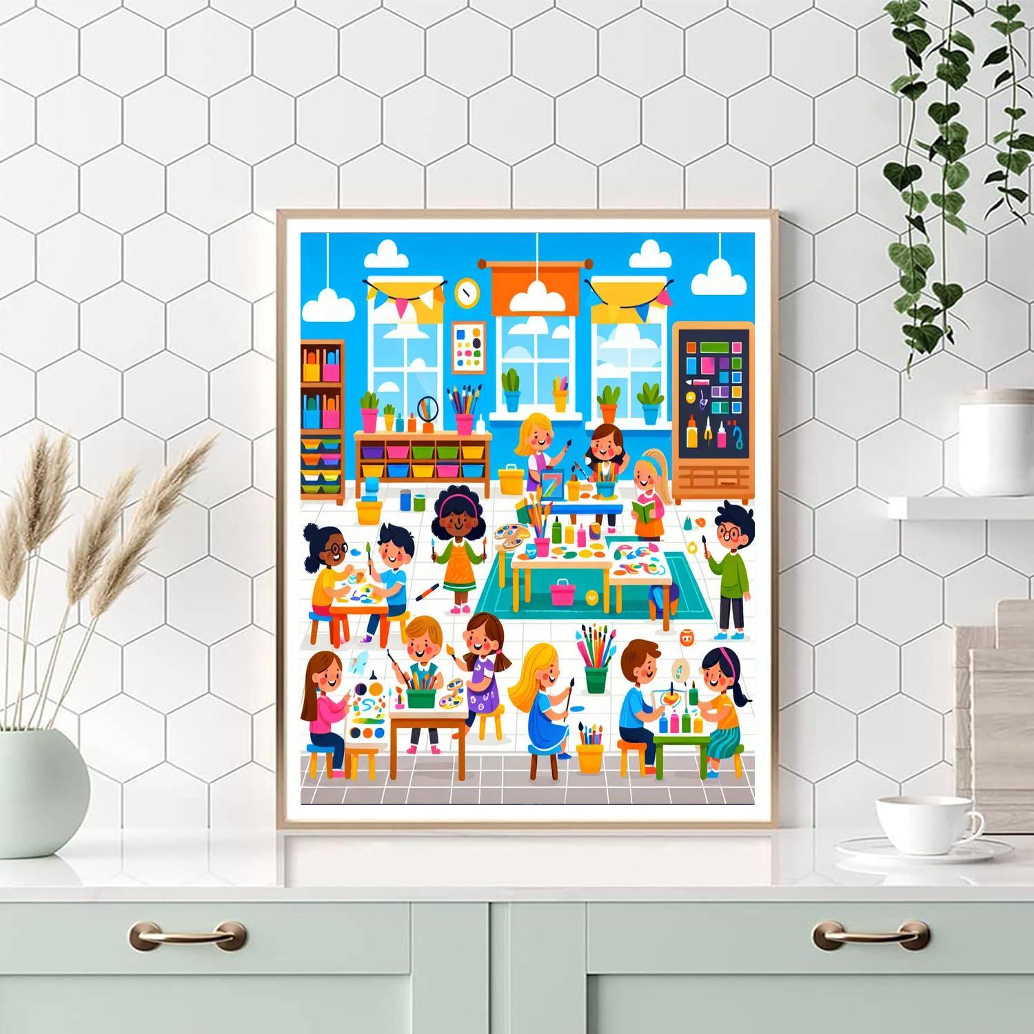 Creative Classroom Paint By Numbers