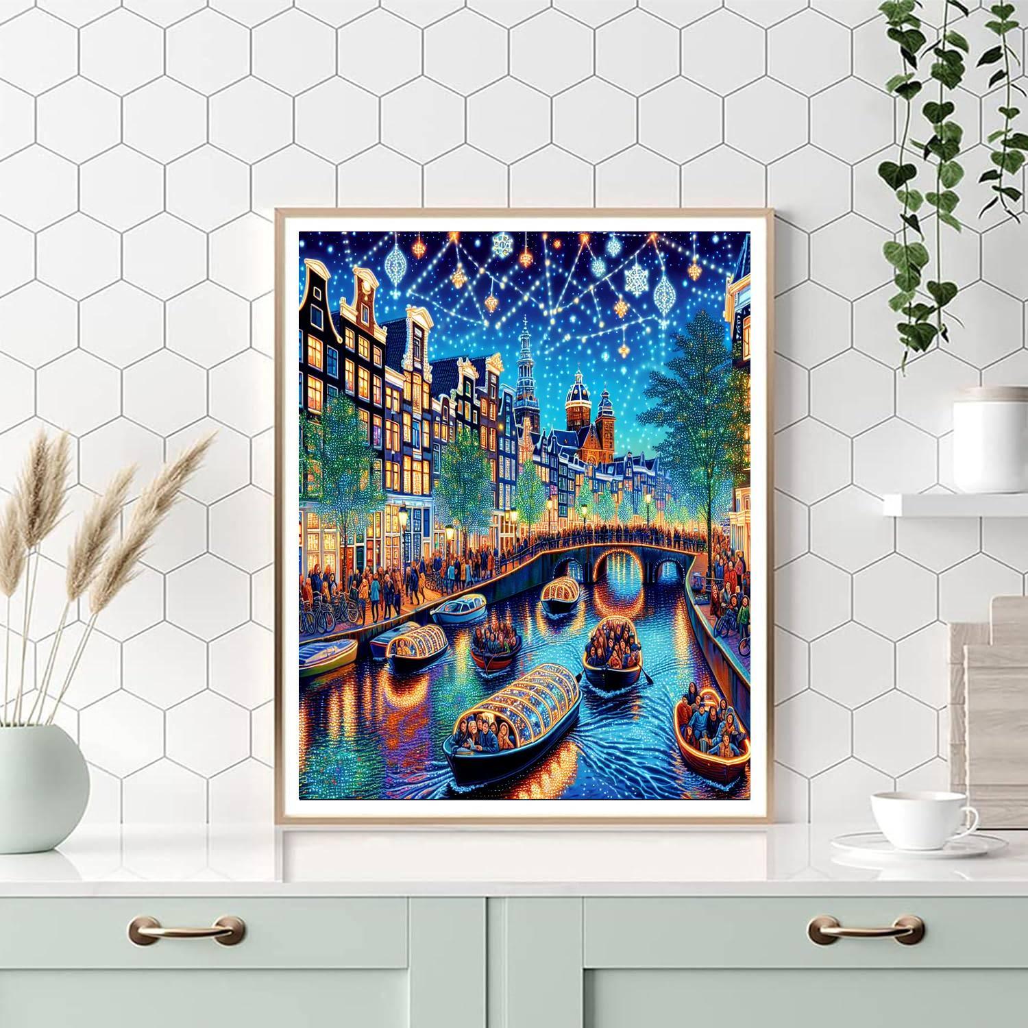 Festival Of The Lights - Amsterdam, Netherlands Paint By Number