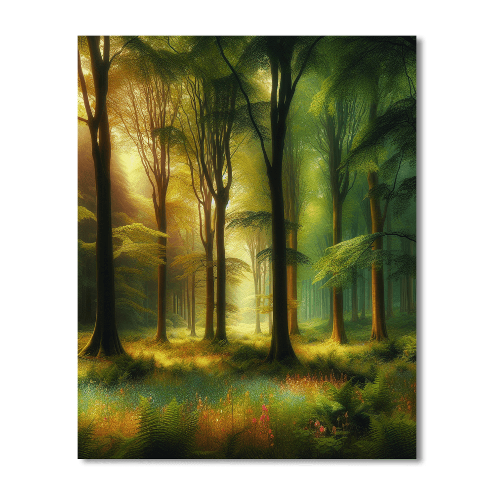 Mystical Dream Forest Painting By Numbers Kit