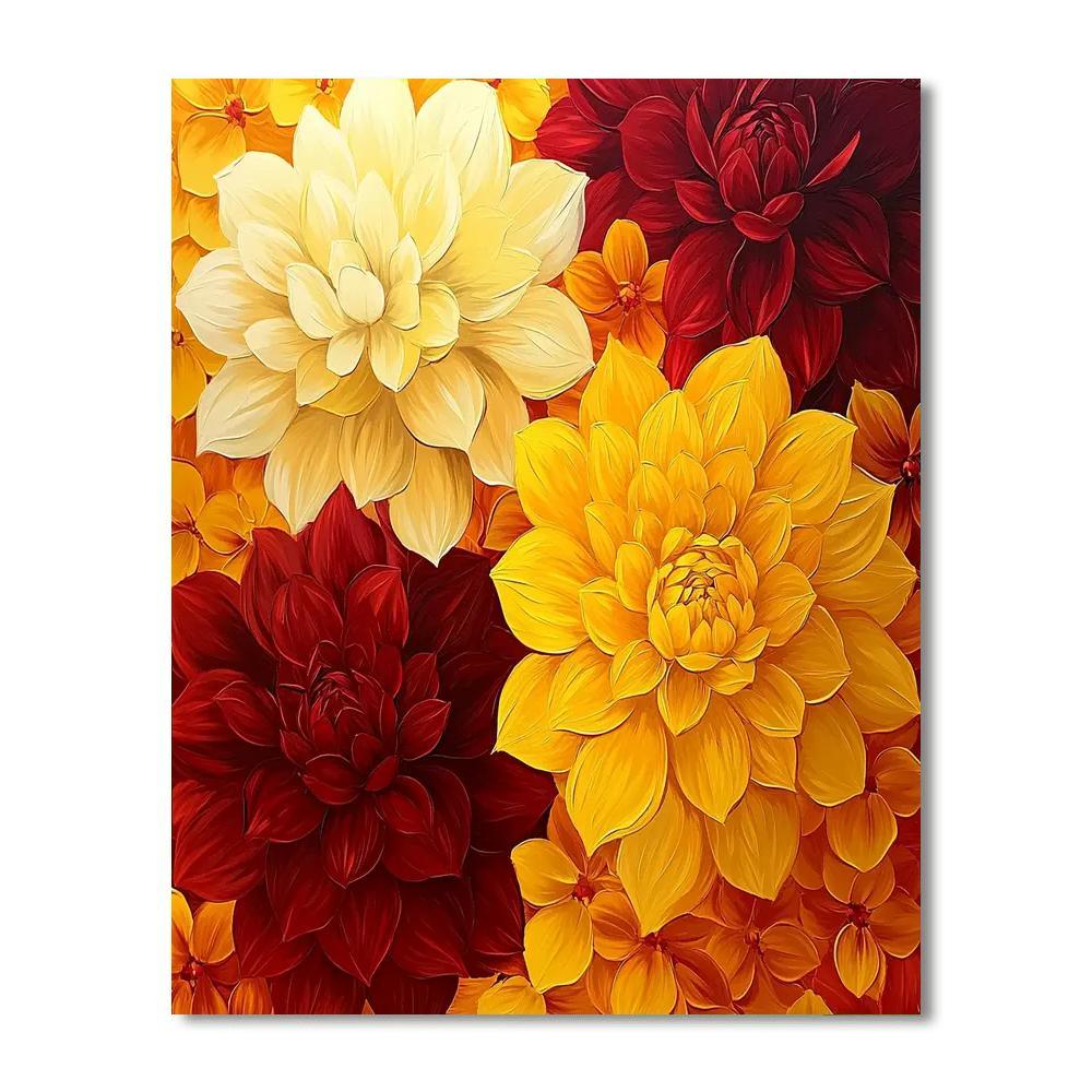 Frida Kahlo Inspired Echoes Of Life's Vibrancy  Paint By Numbers Art