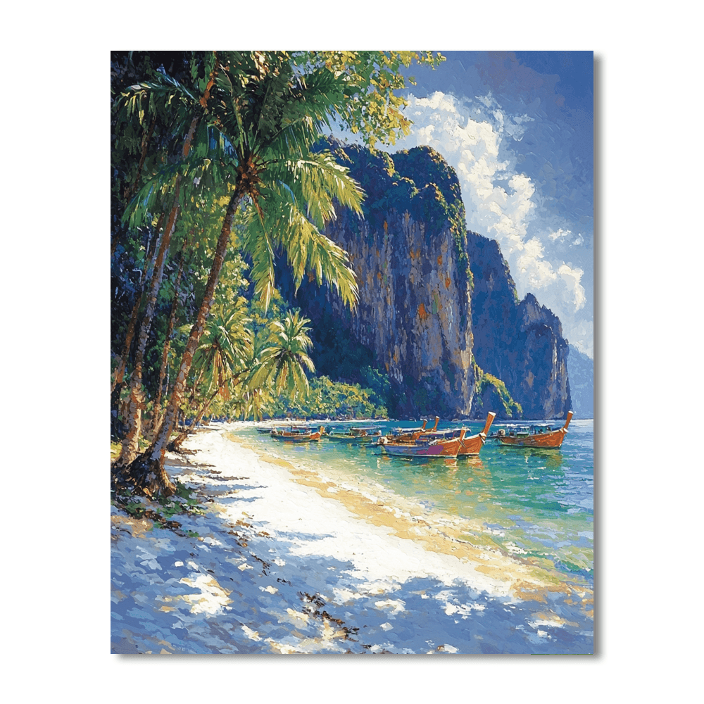 Krabi Beaches Paint By Numbers Kits
