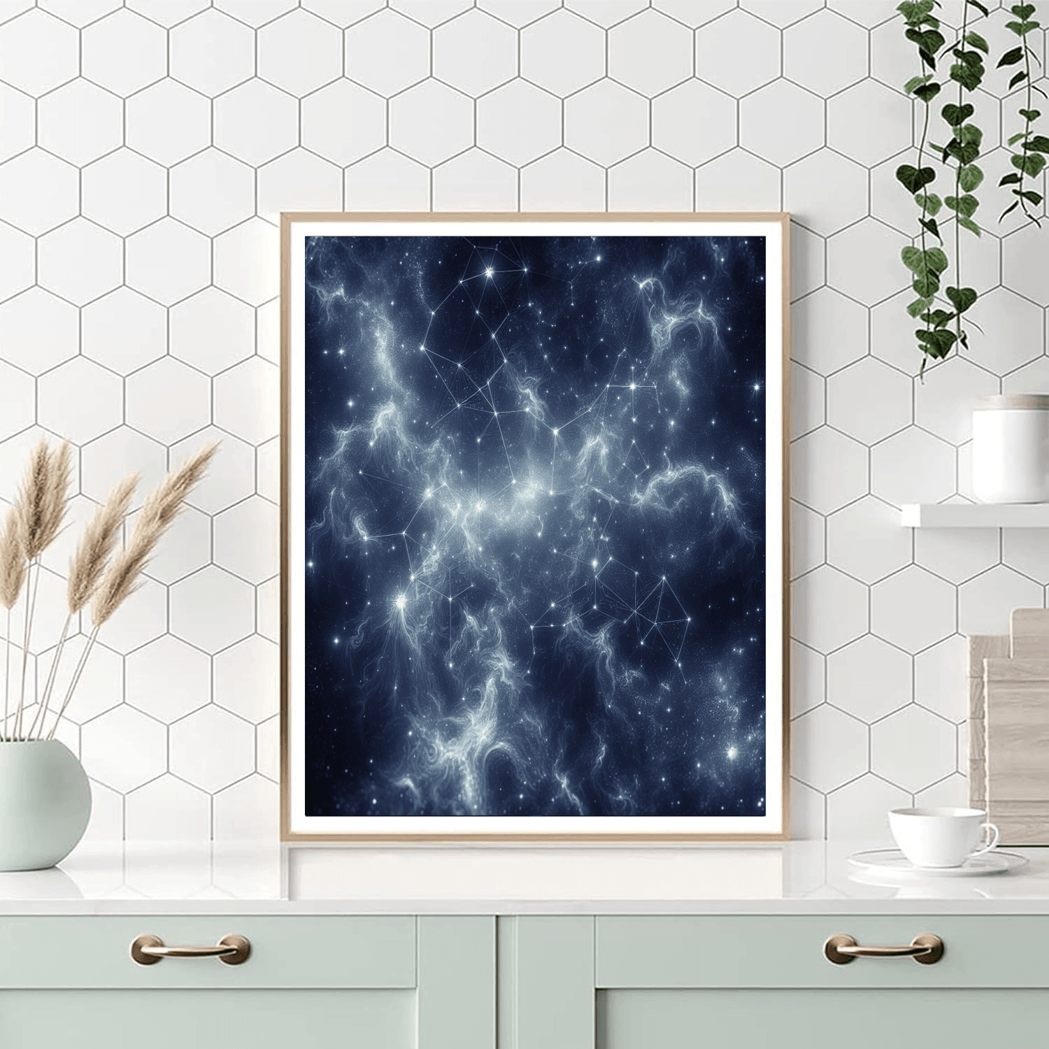 Celestial Constellations Number Painting