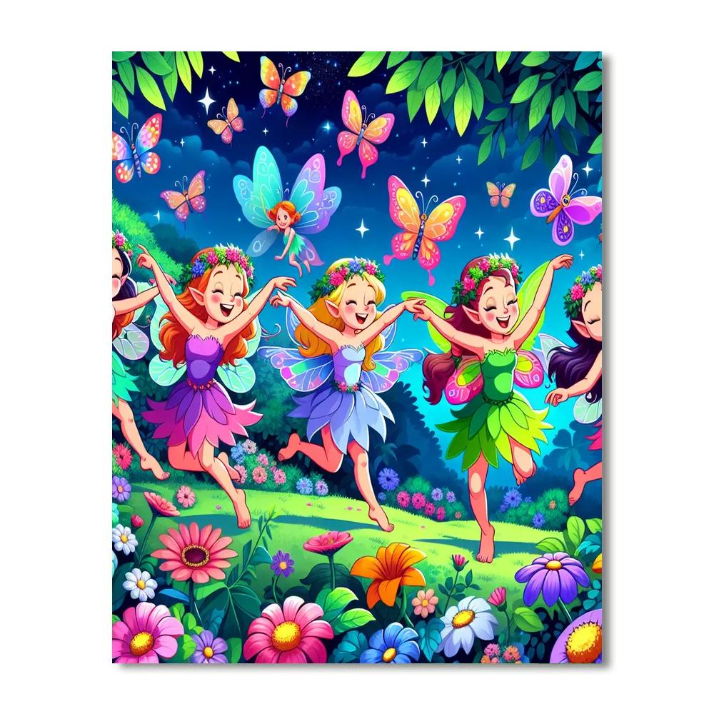 Fairy Friends Unite Paint By Numbers Kits