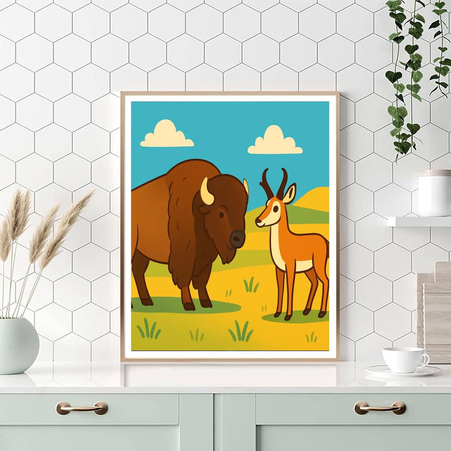 Peaceful Plains Paint By Numbers Kits