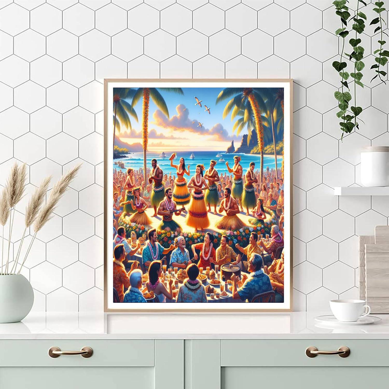 Aloha Festival - United States Numbered Painting Kits