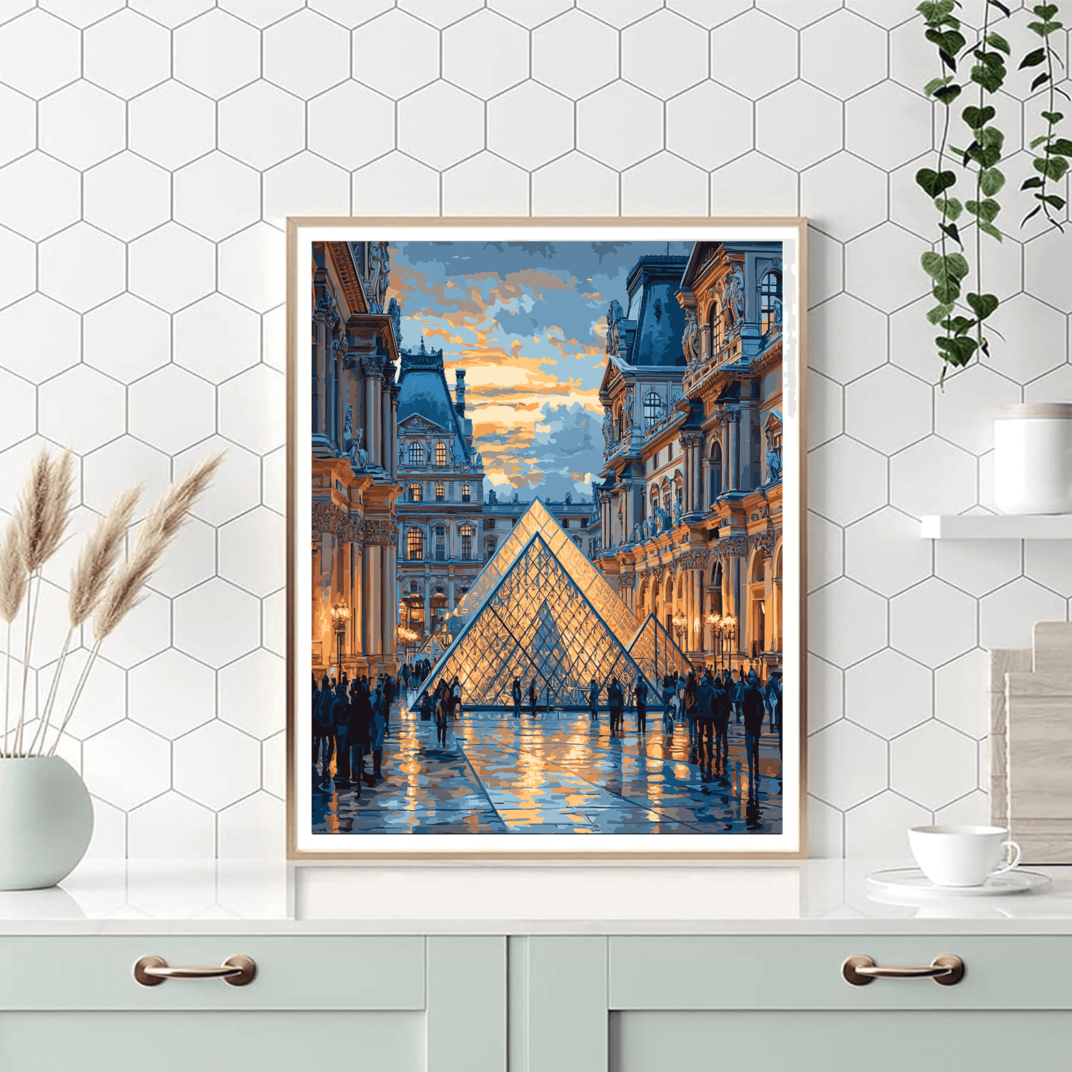 The Louvre Museum DIY Paint By Numbers