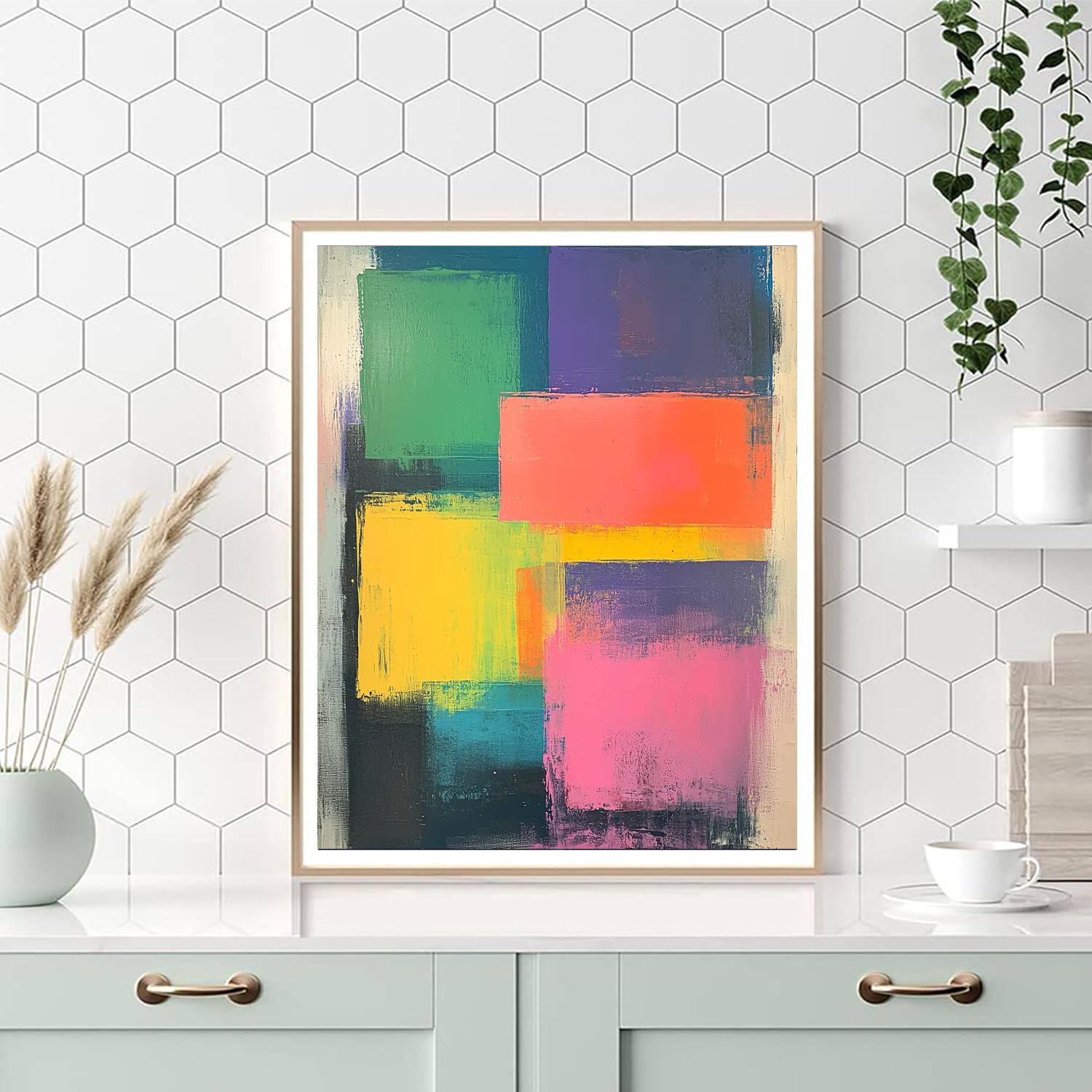 Mark Rothko Inspired Layers Of Meaning  Numbered Painting Kits