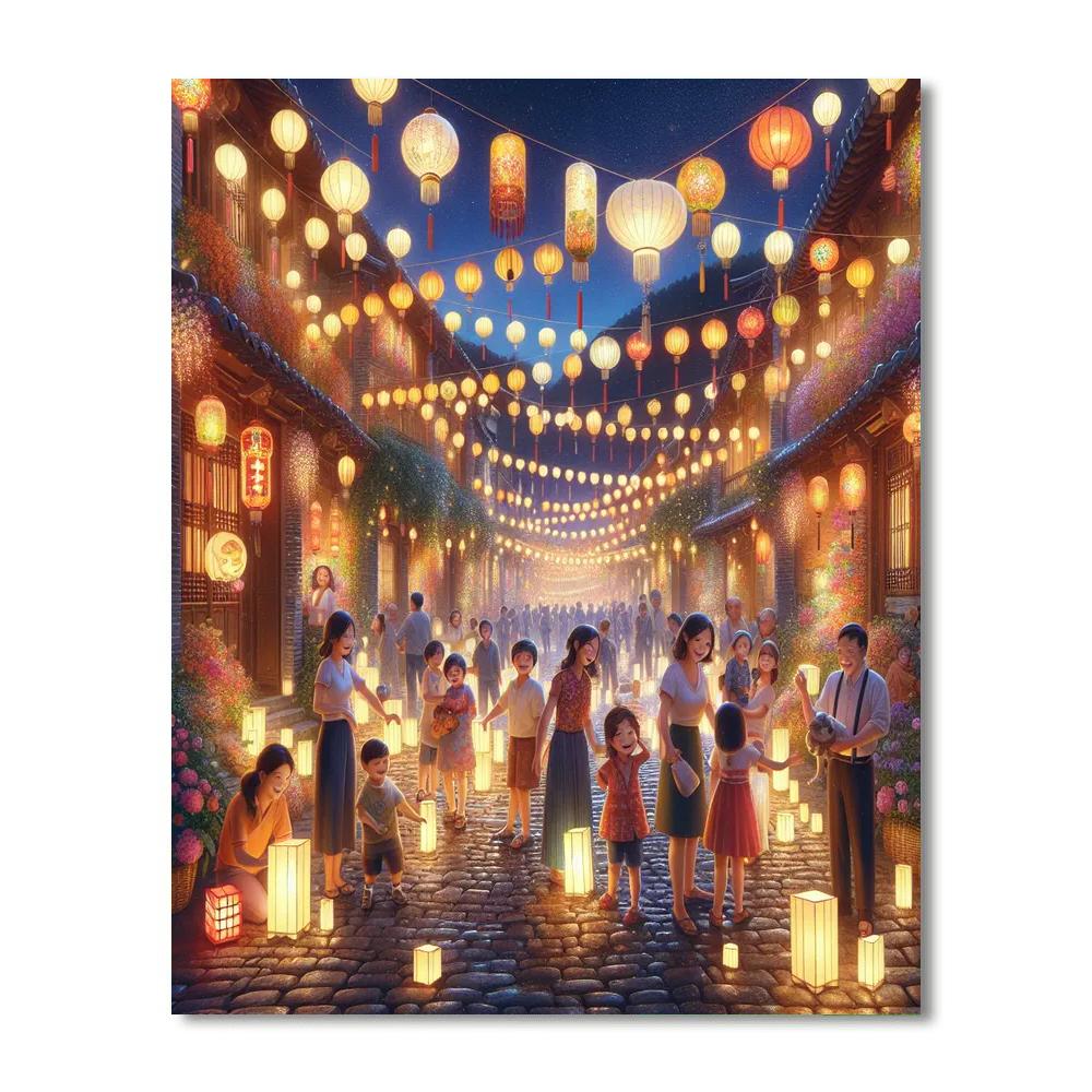 Luminaria - Mexico Paint By Numbers Kits