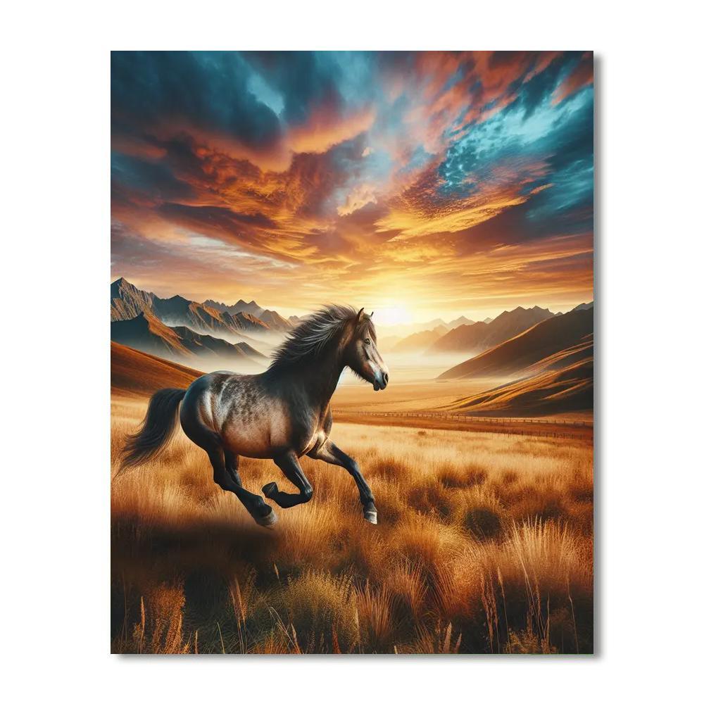 Wild Spirit Paint By Number