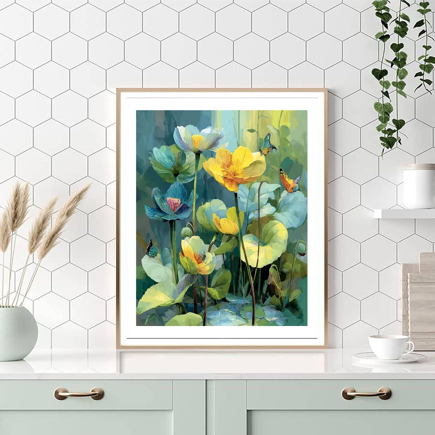 Mommy's Nature Walk DIY Paint By Numbers