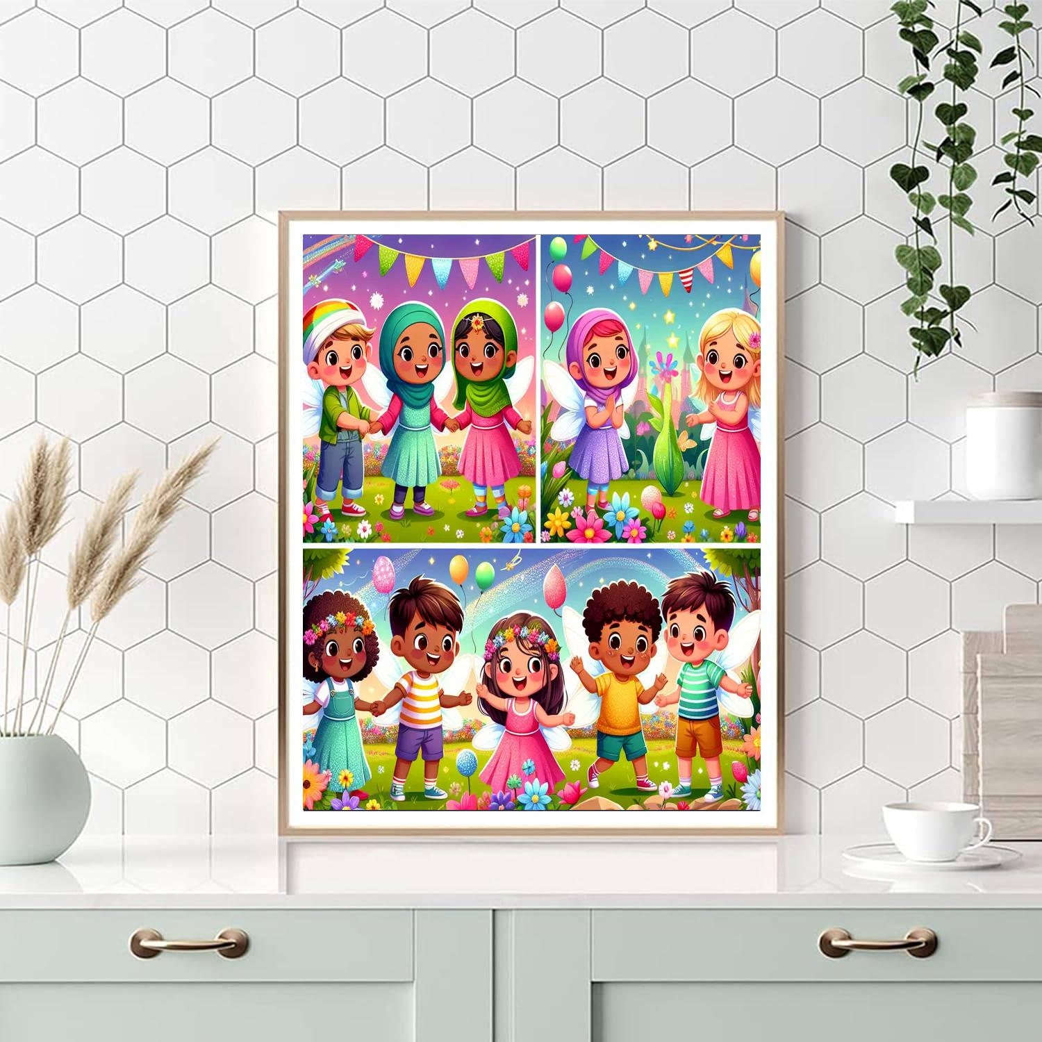 Adventure At The Fairy Festival Painting Number Kit