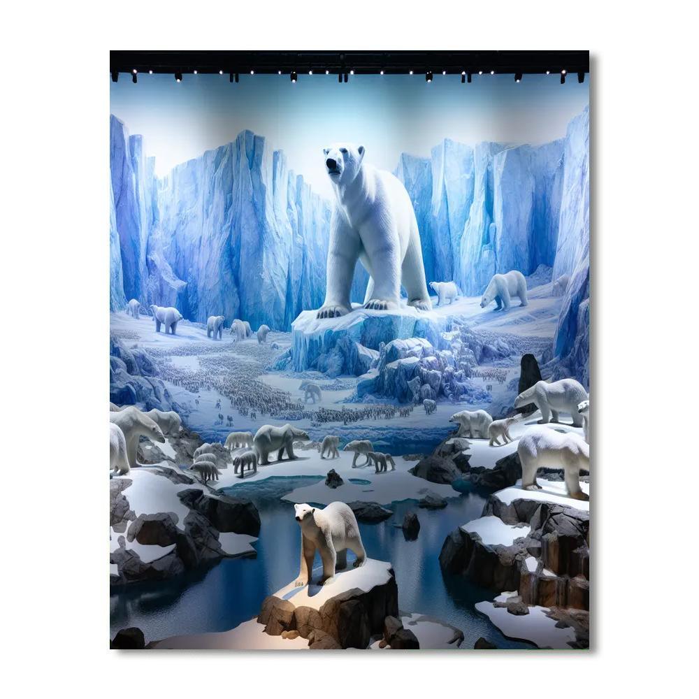 Arctic Wildlife Majesty Paint By Color