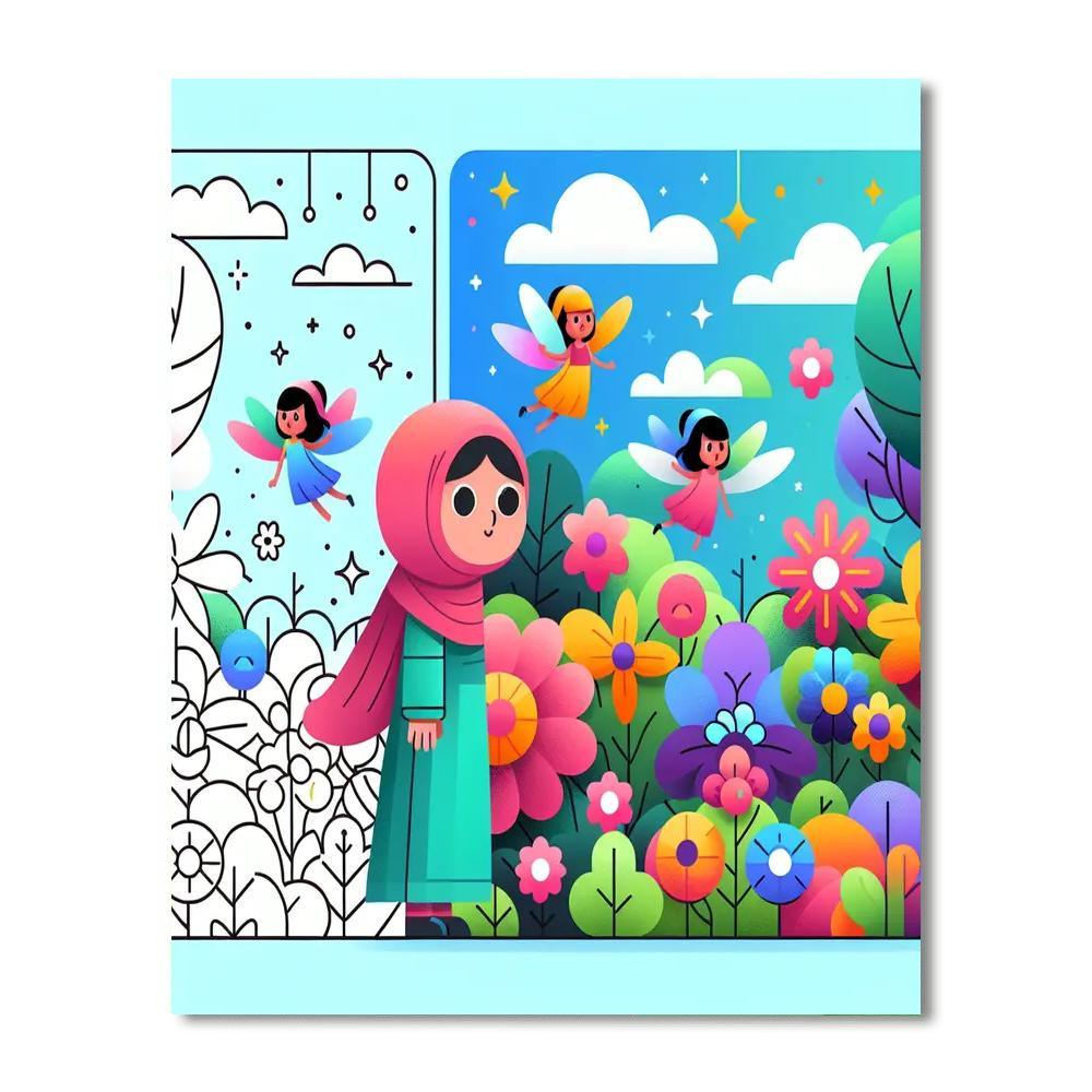 Fantasy Fairyland Quest Paint By Numbers Kits