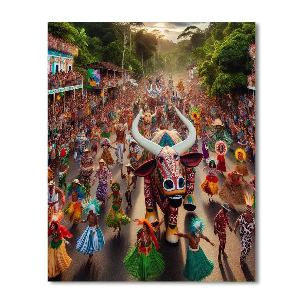 Boi Bumba - Brazil Painting By Numbers Kit