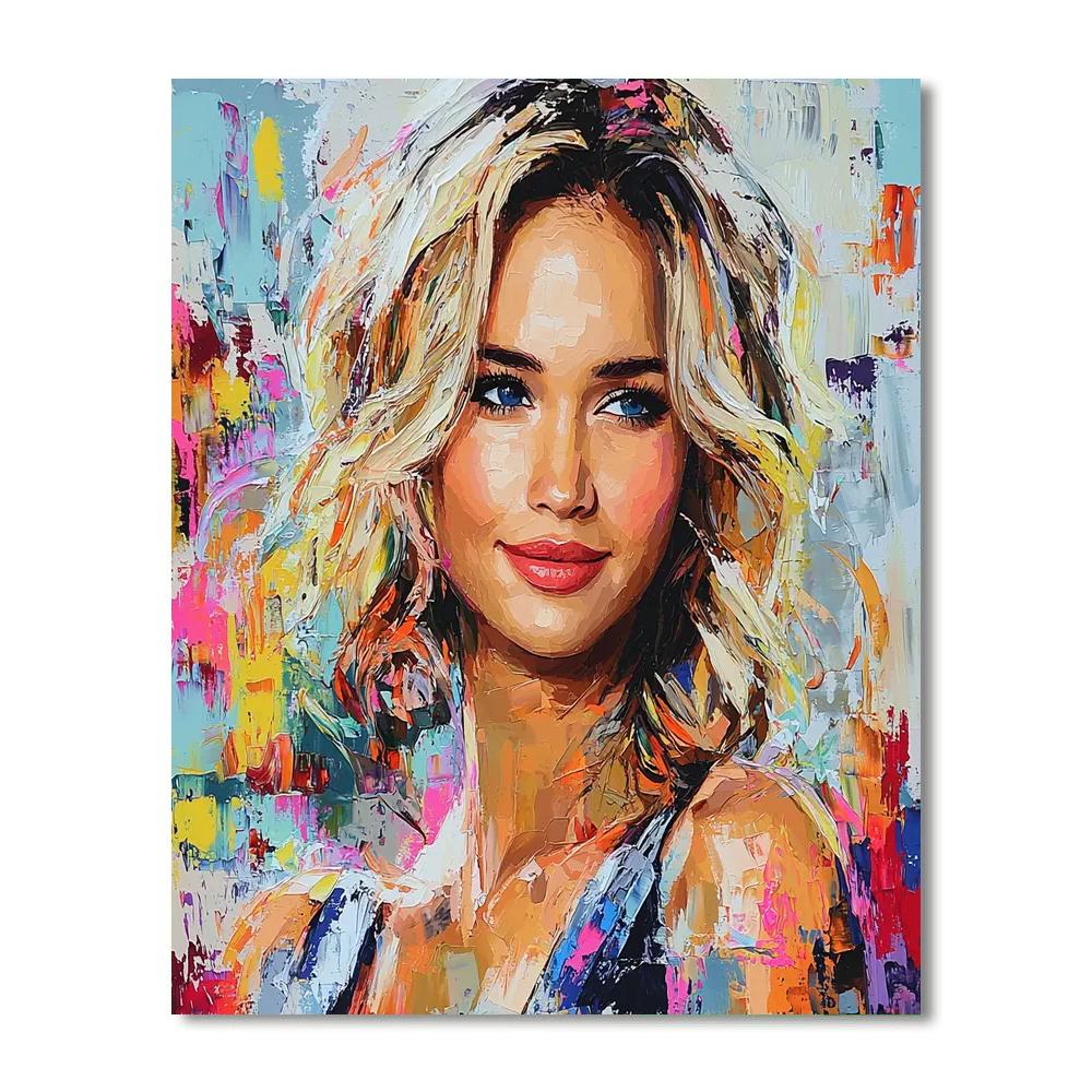 Jennifer Lawrence: From Hunger Games To Iconic Stardom Numbered Painting Kits