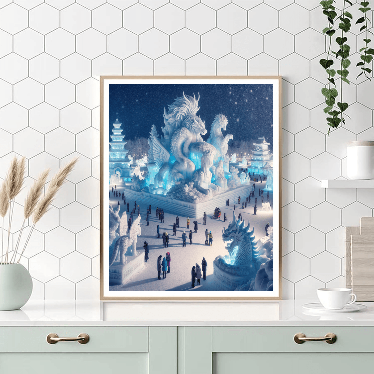 Sapporo Snow Festival - Hokkaido, Japan DIY Paint By Numbers