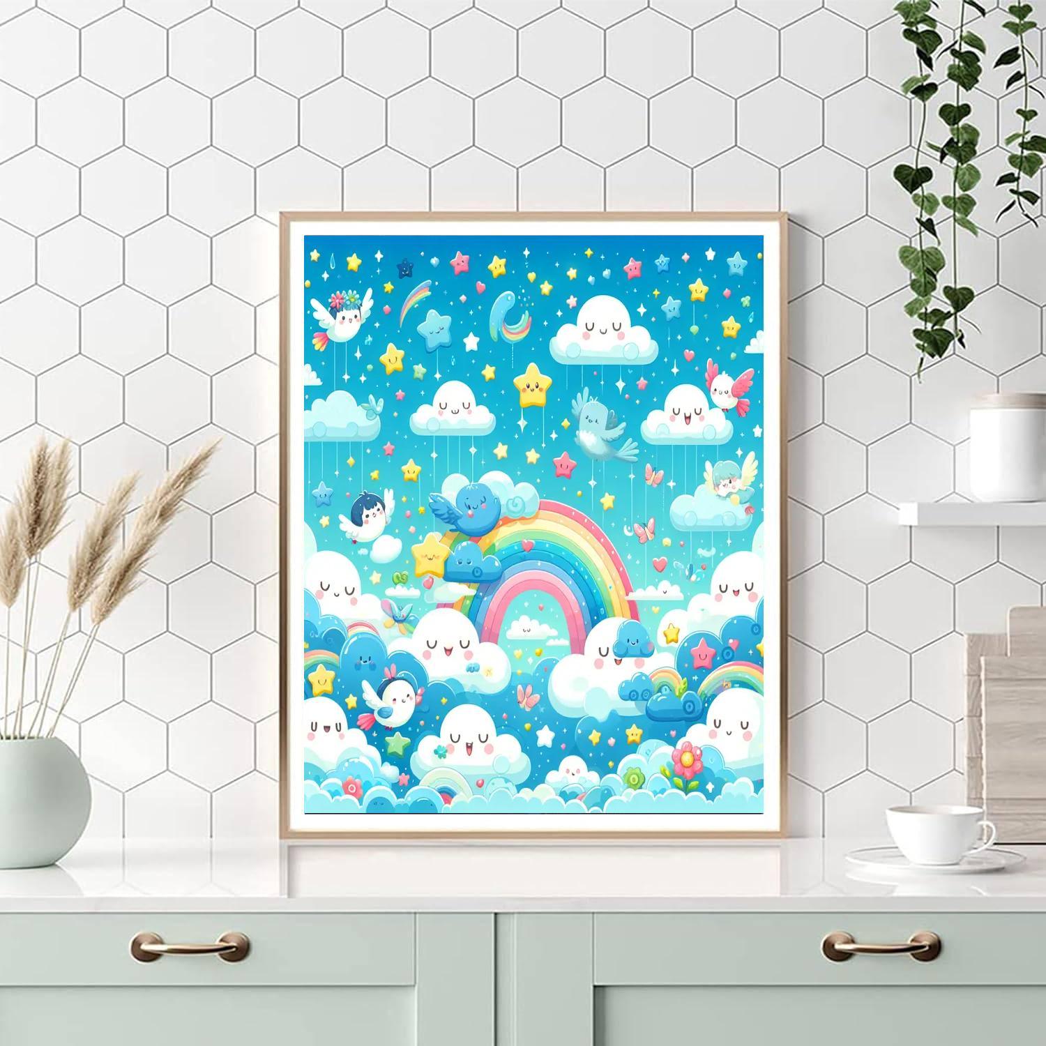 Dazzling Dreamy Sky Paint By Number