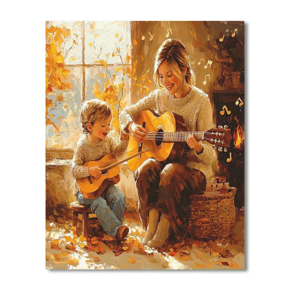 Love's Musical Moments Paint By Number
