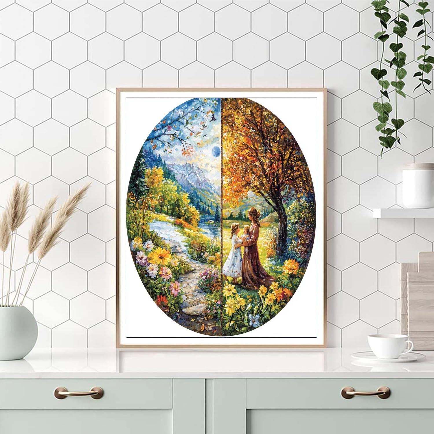 The Bond Of Seasons Paint By Number