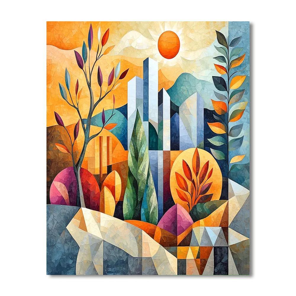 Pablo Picasso Inspired Picasso's Botanical Wonder  Numbered Painting Kits