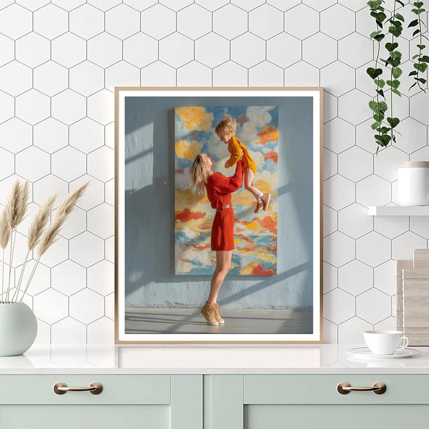 Dance Of Motherhood Numbered Painting Kits