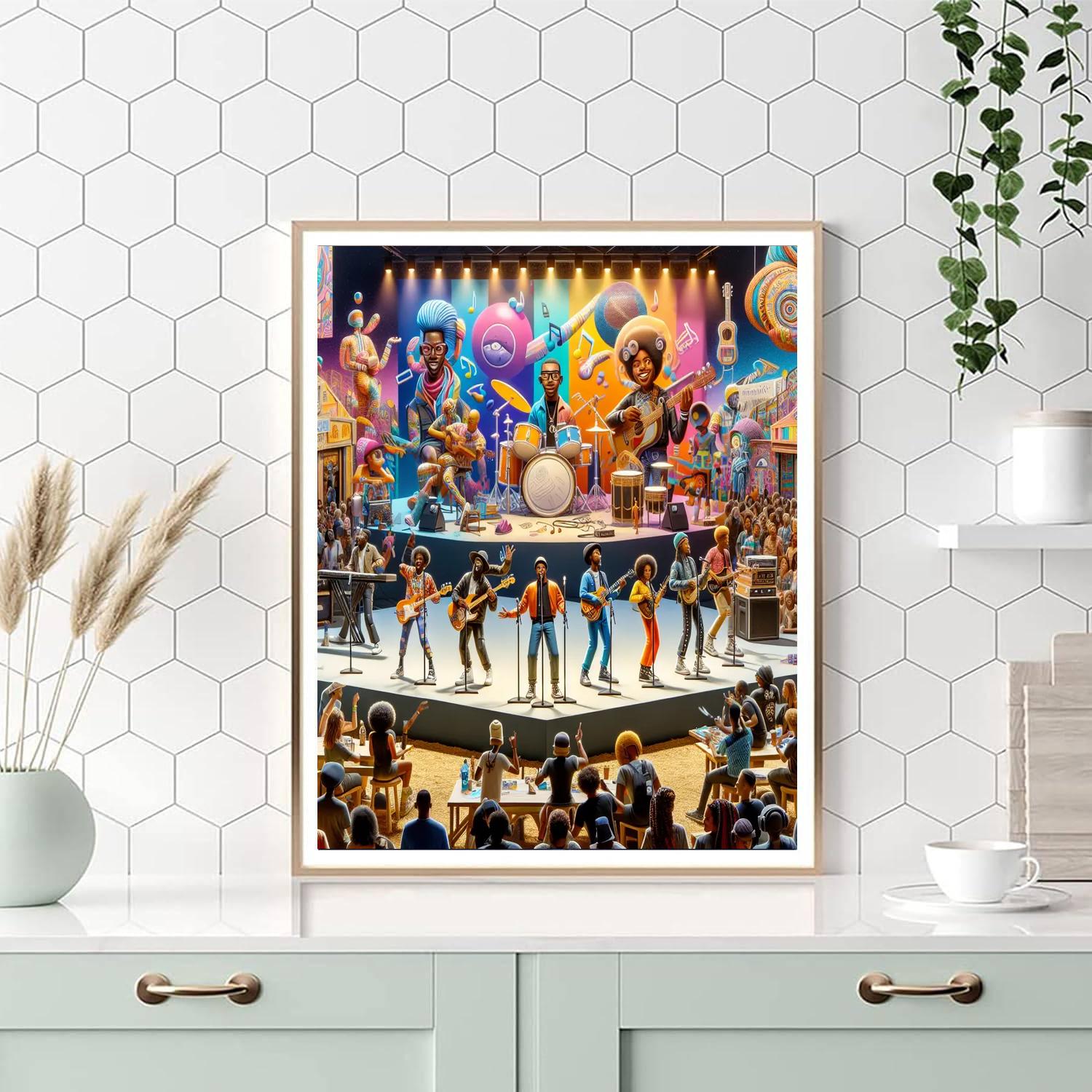 Bumbershoot - Usa Paint By Number