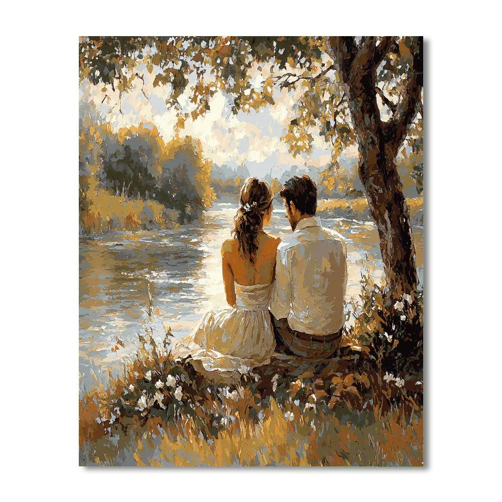 A Moment Of Reflection Paint By Numbers Kits