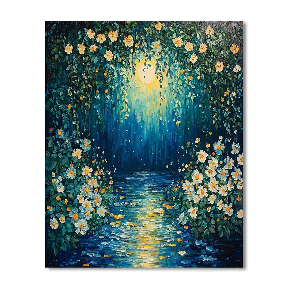 Vincent Van Gogh Inspired Night Garden Serenade  Paint By Numbers