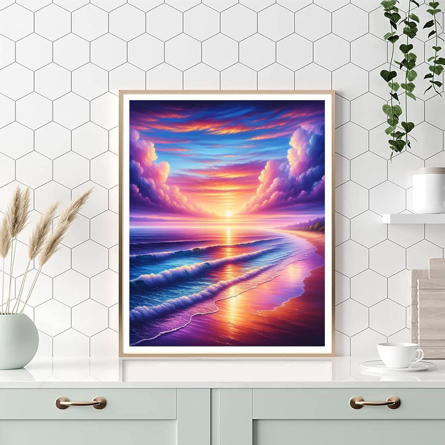 Enchanting Ocean View DIY Paint By Numbers