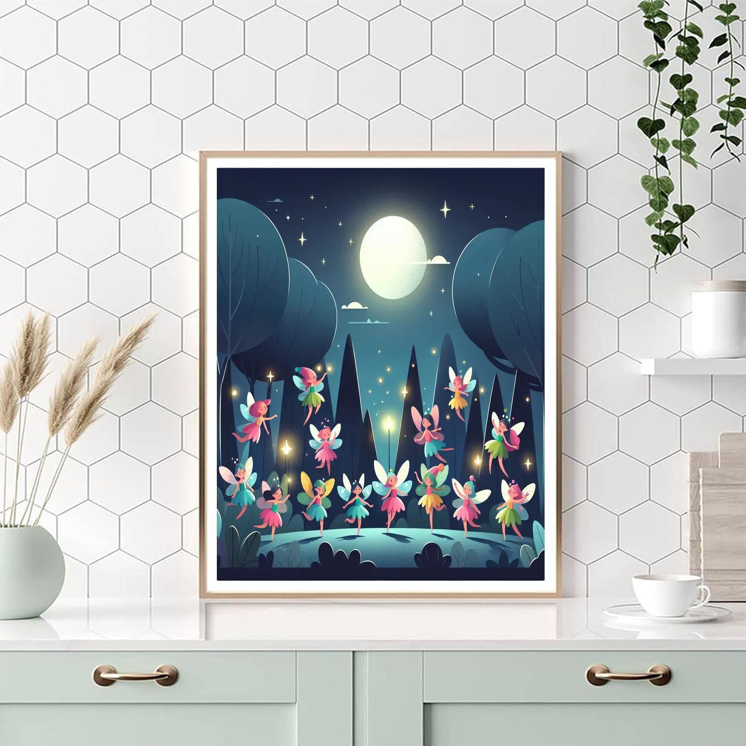 Forest Fairy Fanfare Paint By Color