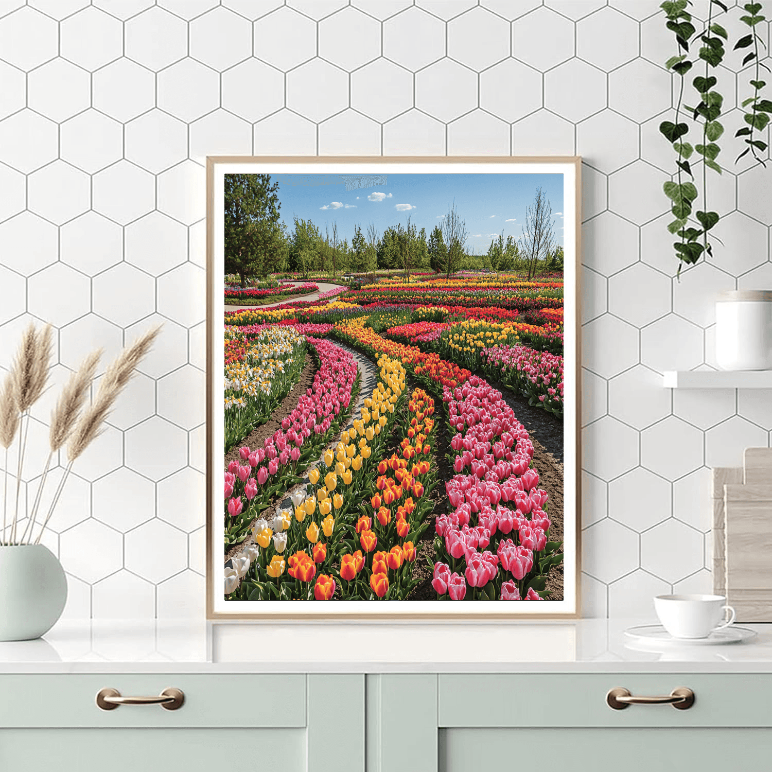 Keukenhof Gardens - Netherlands Number Painting