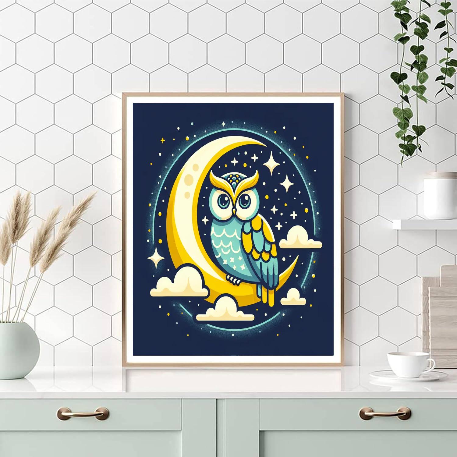 Mystic Owl Adventure Numbered Painting Kits